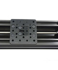 200mm 4080U screw slide table linear actuator kit linear module for 3D printer, aluminum rail, top view