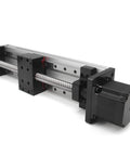 200mm Effective Stroke Length Double Linear Rail Guide with Square Linear Rails Ballscrew SFU1605 with Nema 23 Stepper Motor