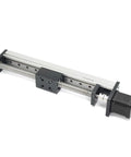 200mm Travel Linear Stage Actuator with SFU1605 Ball Screw and NEMA17 Stepper Motor, square rails, for CNC router, smooth motion