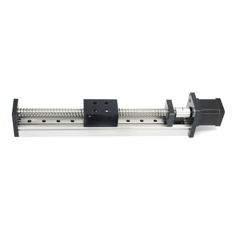 200mm Travel Linear Stage Actuator with SFU1605 Ball Screw, NEMA17 Stepper Motor, Square Linear Rails for CNC X Y Z Axis