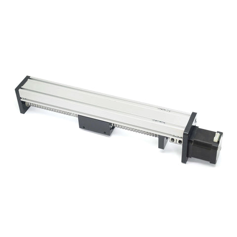 200mm Travel Linear Stage Actuator with SFU1605 Ball Screw and NEMA17 Stepper Motor, Square Rails for DIY CNC Router