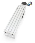 200mm Stroke CNC Linear Stage Motion Actuator with aluminum alloy cross sliding table, SFU1605 ballscrew drive, top view