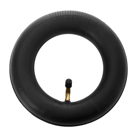 Top view of 200X50 Inner Tube for Crazy Cart XL DLX Shift Go Cart Kart Dune Buggy eSpark E200 E200S E225 E100 Power Core Glow E125 E150 E175 Electric Scooter 360 PowerRider 8" X 2" Tires Tube Parts, showing standard stem valve.