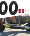 200X50 Inner Tube for Crazy Cart XL DLX with accessories and electric scooter in motion