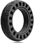 200x50 Solid Tire, 8 Inch Tubeless Rubber Scooter Replacement Wheel, side view