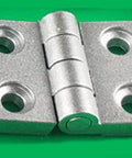 2020 Aluminum Profile Accessory Zinc Alloy Silver Hinge for Extrusion Profile - VXB Ball Bearings