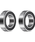 2 Pack 203510-2RS Ball Bearings Non Standard 20mm ID 35mm OD 10mm Thick Double Rubber Sealed Chrome Steel Heavy Duty Bearings For Industrial Machinery Uxcell