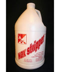 Floor wax stripper by Sam, white plastic jug, 4-gallon container
