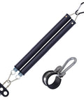 20 Inch Double Tender Spring Kit With 3-In-1 Hose Holder And 3-Hole Clamp Holder For Heavy Duty Semi Truck Air Lines Kit
