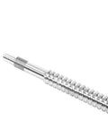 Close-up of 20mm Anti Backlash Ballscrew SFU2005 RM2005 With 700mm Length And 5mm Lead Metal Nut for CNC machines.