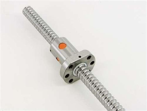 20mm Ball Screw assembly RM2005-L2600mm long and with 3 ball circuit SFU2005-3 - VXB Ball Bearings