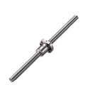 20mm Ball Screw SFU2005 Anti Backlash With 5mm Lead For Linear Motion 300mm Length 11.81 Inch Metal Nut No End Processing