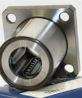 ✝️ KBK20 NB Bearing 20mm Ball Bushings Linear Motion Bearing on packaging, designed for automation systems, front view, 1-pack