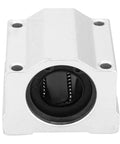 Front view of ✝️ Slide Block, 2Pcs SC20UU 20mm Linear Motion Ball Bearing Slide Block Bushing CNC Linear Unit for High Speed Equipment