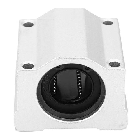 Front view of ✝️ Slide Block, 2Pcs SC20UU 20mm Linear Motion Ball Bearing Slide Block Bushing CNC Linear Unit for High Speed Equipment