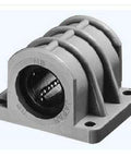 ✝️ RB20 NB 20mm Resin Block Unit Motion Linear Bearing front view showing design for smooth motion