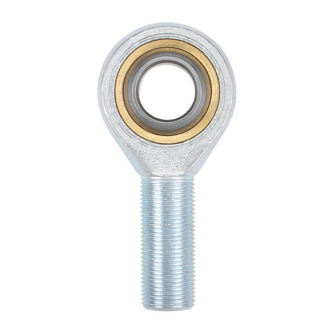 Front view of 20mm Rod End Bearing M20x1.5mm Rod Ends Ball Joint Male Right Hand Thread showing housing and thread details.
