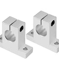 20mm Shaft Support SK20 Linear Motion Guide Block Set For CNC Machines And 3D Printers Smooth Low Friction Rails Pack Of 2 By Uxcell