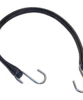 21 Inch Tarp Strap With Universal Fit For Trucks And Vehicles, showing rubber strap with metal hooks for securing tarps and cargo