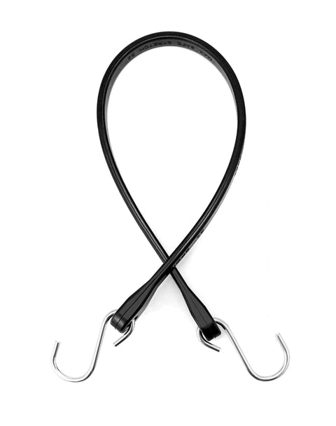 21 Inch Tarp Straps With Hooks 50 Pack Adjustable Rubber Bungee Tie Downs For Securing Tarps Canvases And Cargo On Flatbed Trailers