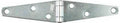 3 Inch Zinc Light Strap Hinge 10 Pack Model N127431 with offset screw holes, showing front view of hinge design.
