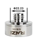 Heavy Duty Quick Change Adapter Links Threaded Blades Directly For Rock Solid Grinding Cutting And Core Drilling Built Badass With Hella Durable Steel 22.23mm bore.