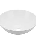 Premium White Acrylic Vessel Sink for Bathroom - Easy Installat Sink for Cara, Campers & Yachts - Modern Design, & Lightweight - white bowl shape