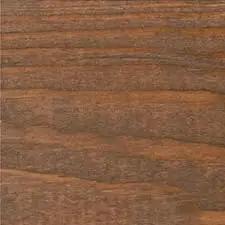 Dark Walnut Wood Stain For Decks And Fences Penetrating Semi Transparent Finish on rich textured wood grain surface.