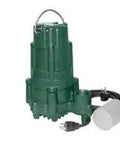 No Sweat 3/4 Hp Sump And Effluent Pump Dual Mechanical Seals Automatic Float Switch Cast Iron Housing 115 Volt 20 Foot Cord rugged submersible pump.