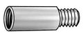 Rock Solid Aluminum Binding Barrel Extension Pack Of 50 With 8-32 Thread And 1/4 Inch Barrel Length, showing smooth aluminum surface.