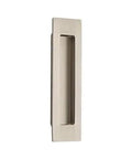 Emtek Modern Rectangular Flush Pull Handle In Polished Chrome Finish, 1.75 Inch By 4 Inch, Contemporary Cabinet And Door Hardware