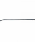 Tube assembly, stainless steel braided waterjet tube with 90° elbow and straight end