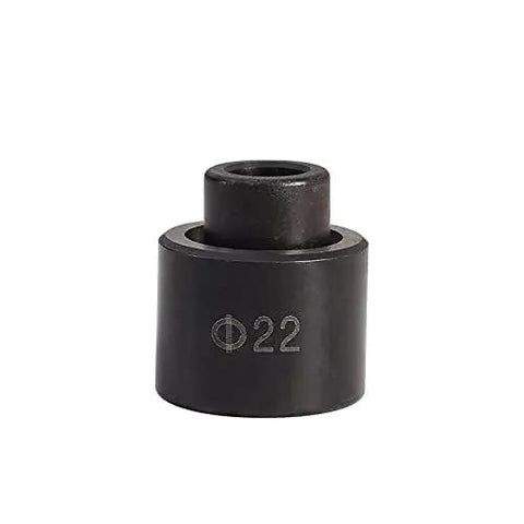 22mm die from Hydraulic Knockout Punch Driver Kit With 22mm Die For Electrical Boxes And Panels, Heavy Duty Quick Drive Tool, durable metal