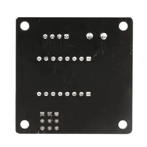 Back view of Beefed Up 42 Stepper Motor Driver Expansion Board for 3D printers with on-board DIP switch and terminal power connector.