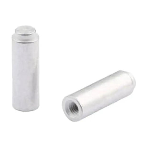 10 Pack SMD Round Nuts Surface Mount Threaded Columns For Printed Circuit Boards Heavy Duty Brass Body With Matte Tin Plating M3 Size X15mm Height