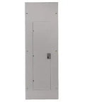 Rugged 200 Amp 42 Circuit 3 Phase 4 Wire Main Breaker Load Center Panel With Copper Bus NEMA 1 Indoor Enclosure viewing angle from front
