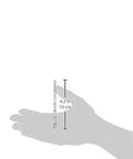 DEWALT DW5224 1/4-in by 4-in carbide hammer drill bit, silver, side view