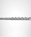 Side view of a 1-1/2 in. x 21 in. SDS-max Speed-X carbide rotary hammer bit for concrete drilling