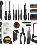 218 Piece General Household Tool Kit With Pliers, Screwdrivers, Socket Set And Portable Case For Auto Repair And Home Projects