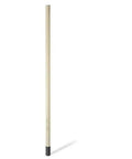 Top Shelf Extruded Aluminum Service Pole With Two 20 Amp 125 Volt Duplex Receptacles, Straight Reliable Outdoor Electrical Post, Built Like A Tank Ivor Utility Plug Stand At 146 Inches Tall, ivory finish