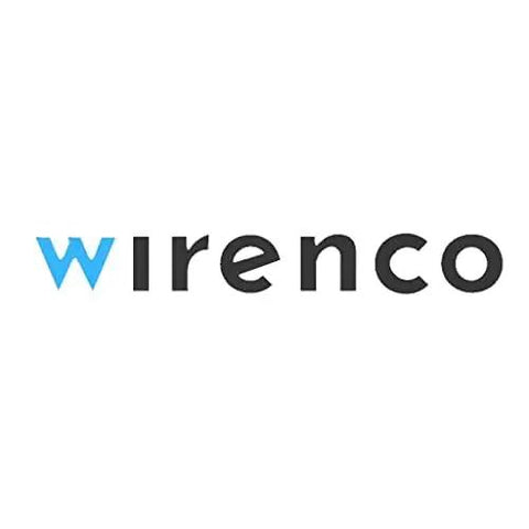 Logo of Wirenco highlighting brand identity with blue and black lettering. Ideal for electrical wire branding.