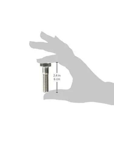 Rugged 18-8 Stainless Steel Hex Cap Screws 1/2 Inch 13 By 2 Inches Long Partially Threaded Fasteners Featuring Embedded Washer Face For Hella Tough Construction Work 50 Piece Pack