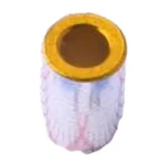Premium Surface Mount Round Nut Spacers For Circuit Boards Copper Tinned 3 2mm By 8mm Smd Hardware 10 Piece Pack top view image.