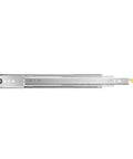 Heavy Duty 30 Inch Drawer Slides 250 Lb Capacity With Locking Ball Bearing Side Mounts, 3-Fold Extension, rust-resistant steel