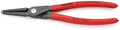 Knipex Internal Precision Snap Ring Pliers Go To Pro Grade Tool For Internal Circles, Durable, Comfortable Grip, steel build, red handles.