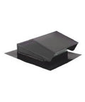 Heavy Duty Steel Roof Cap For 3.25 By 10 Inch Ducts And Up To 8 Inch Round Ducts For Range Hoods LoSone Fans And Bath Ventilation Fans Black Finish