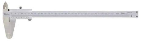 Stainless Steel Vernier Caliper 0 To 200 mm Range With Inside And Outside Measurement, Smooth Slide, Precise Vernier Jaw Alignment