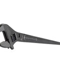 Extra Wide Adjustable Wrench for Heavy Nuts and Bolts by Klein Tools, 10 Inch Spud Wrench With Tether Hole, steel construction.