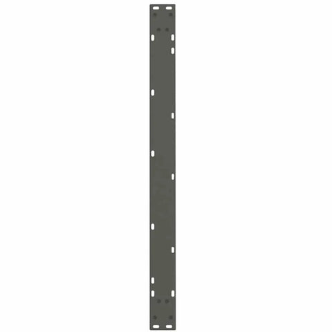 Adjustable Dining Table Legs Pack Of 3 Heavy Duty Powder Coated Steel With Modern Anthracite Finish 100 Cm Height slim design