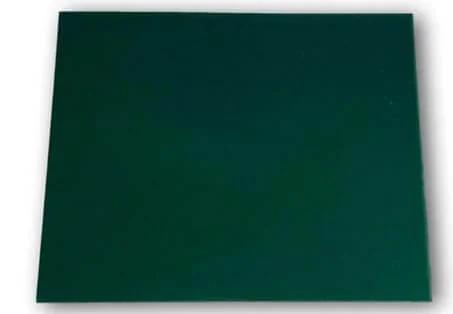 Magnetic Viewing Film For Field Detection, See Magnetic Patterns Visually, 6x6 Inch Sample Size, flexible green sheet, classroom use